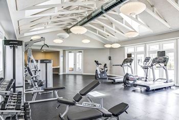 Club-quality fitness center